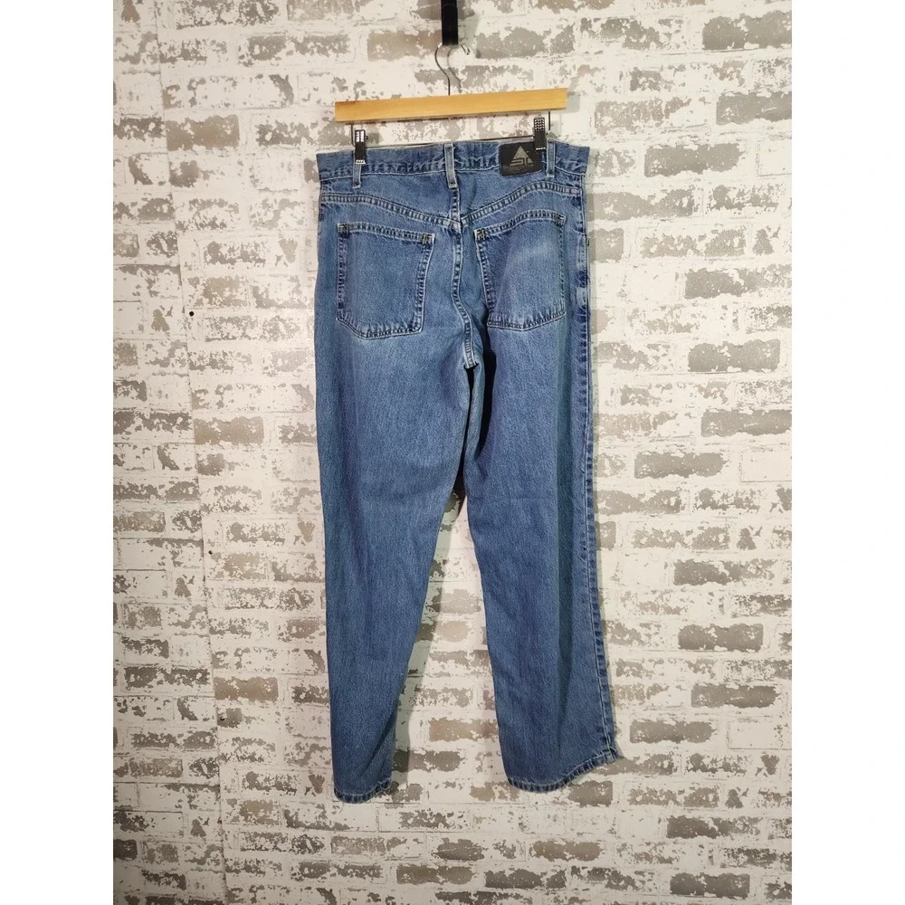 Vintage Levis SilverTab Baggy Jeans Mens 34x32 (Fits 34x31) Medium Wash USA 1996